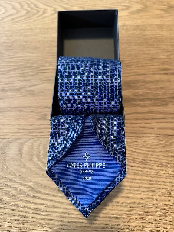Cravatte: Patek Philippe Krawatte blau – Usato da Luzern venduto da Pascalito17