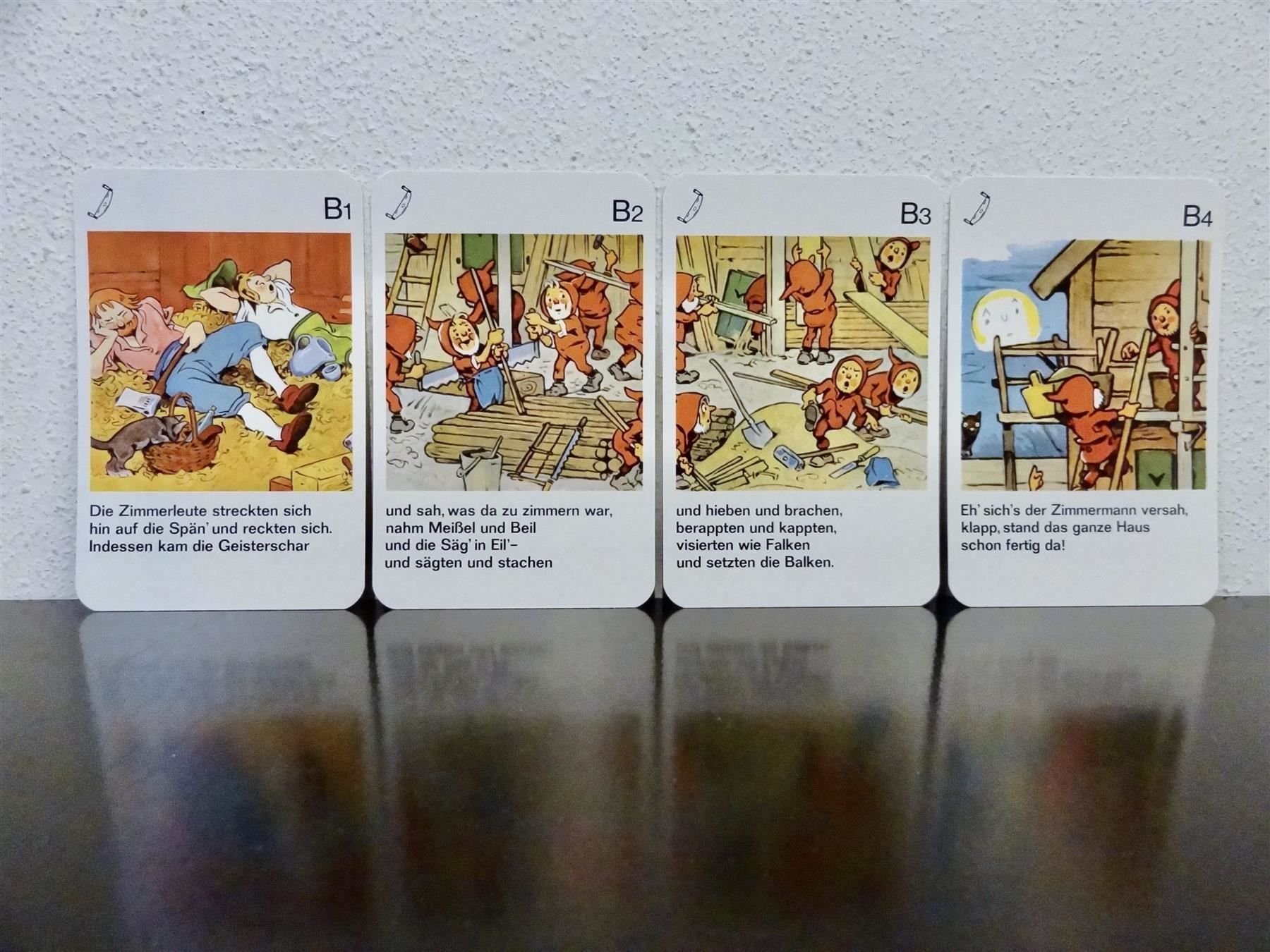 Spiele: schönes altes Quartett HEINZELMÄNNCHEN – Gebraucht aus Kerzers von wisaundso 4
