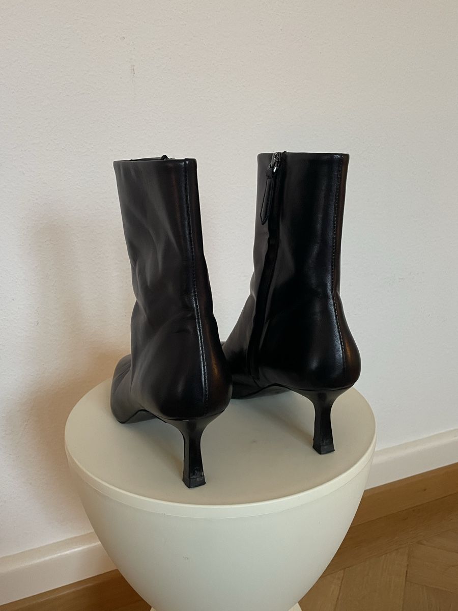 Massimo Dutti Damenschuhe: Leder-Stiefeletten von Massimo Dutti – Gebraucht aus Olten von mic_b5c2 2