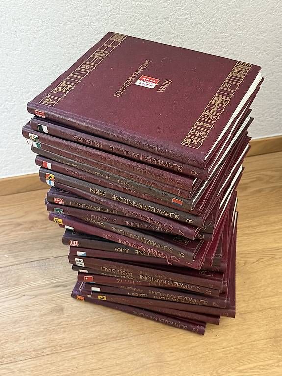Libri: Sammlung Schweizer Kantone  24 Bände / Bücher – Usato da Möhlin venduto da svd_r8h5 2