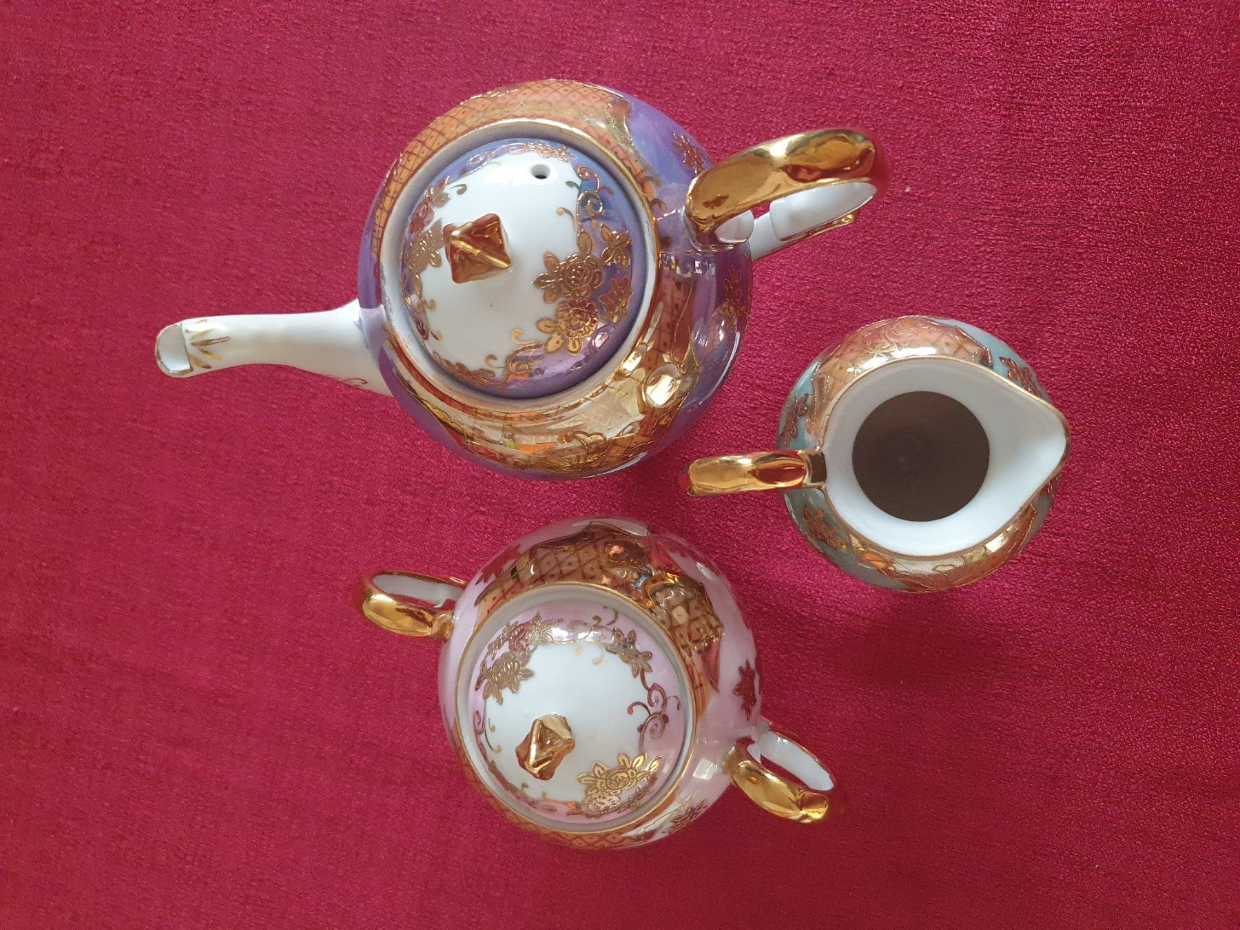 Geschirrsets: Asiatisches  feines Porzellan,  Tee oder Kaffee Services – Gebraucht aus Abtwil AG von MaVo.0710 7