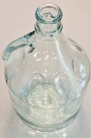 Glasballon 500 cl mit Henkel Glasbehälter guter Zustand