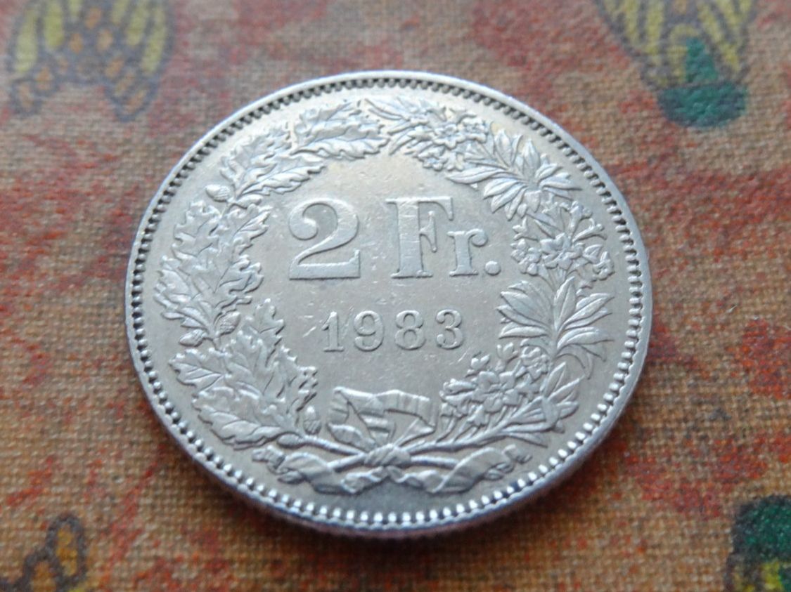 Toutes les monnaies: 2 Fr. 1983 – D'occasion à Romanel-sur-Lausanne par Swift13