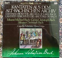 LP SEALED CH Bach Kantaten Aus Dem Altbachischen Archiv