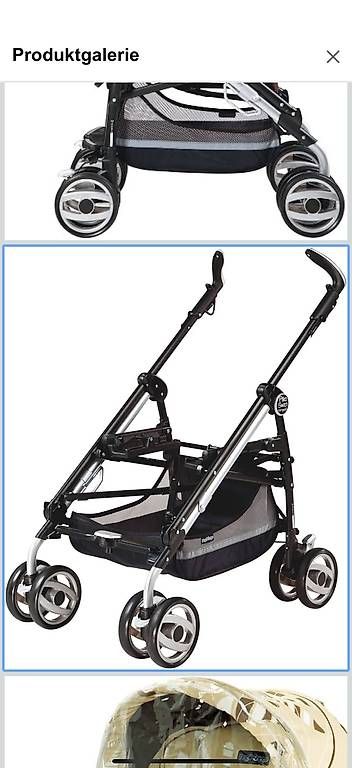 Peg Perego Carrozzine: Peg Perego Modular Switch Compact Trio System und Autositz – Usato da Zürich venduto da agn_p2v8 2