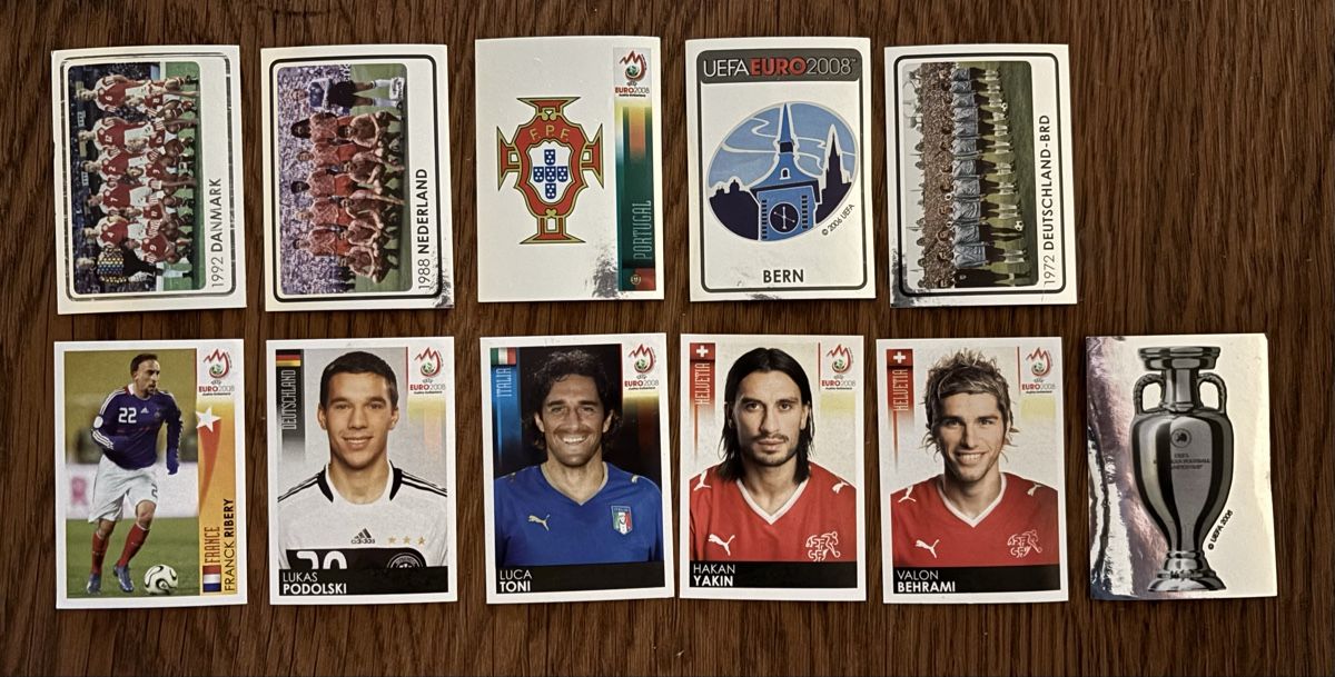 Sticker: PANINI Kleber EURO 2008 – Usato da Gerlafingen venduto da alpenbrevet