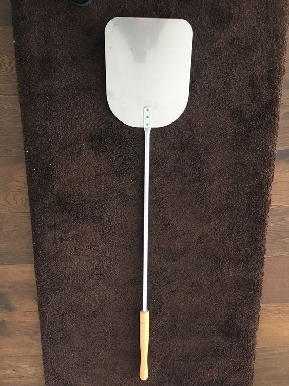 Pizzaschaufel Aus Aluminiumlegierung – 135 Cm Lang, Mikroperforiert Für Optimales Gleiten | Für Ofen & Haushalt