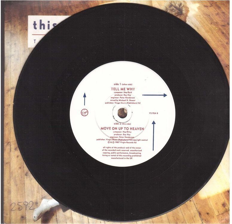 Dischi in vinile: This way UP  --  Tell me why  Single7 – Usato da Rheinau venduto da thespecials