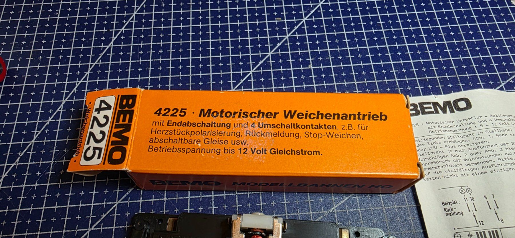 Bemo Modelleisenbahnen: Bemo 4225 Motorischer weichenantrieb – Gebraucht aus Hochfelden von Danizh0 2