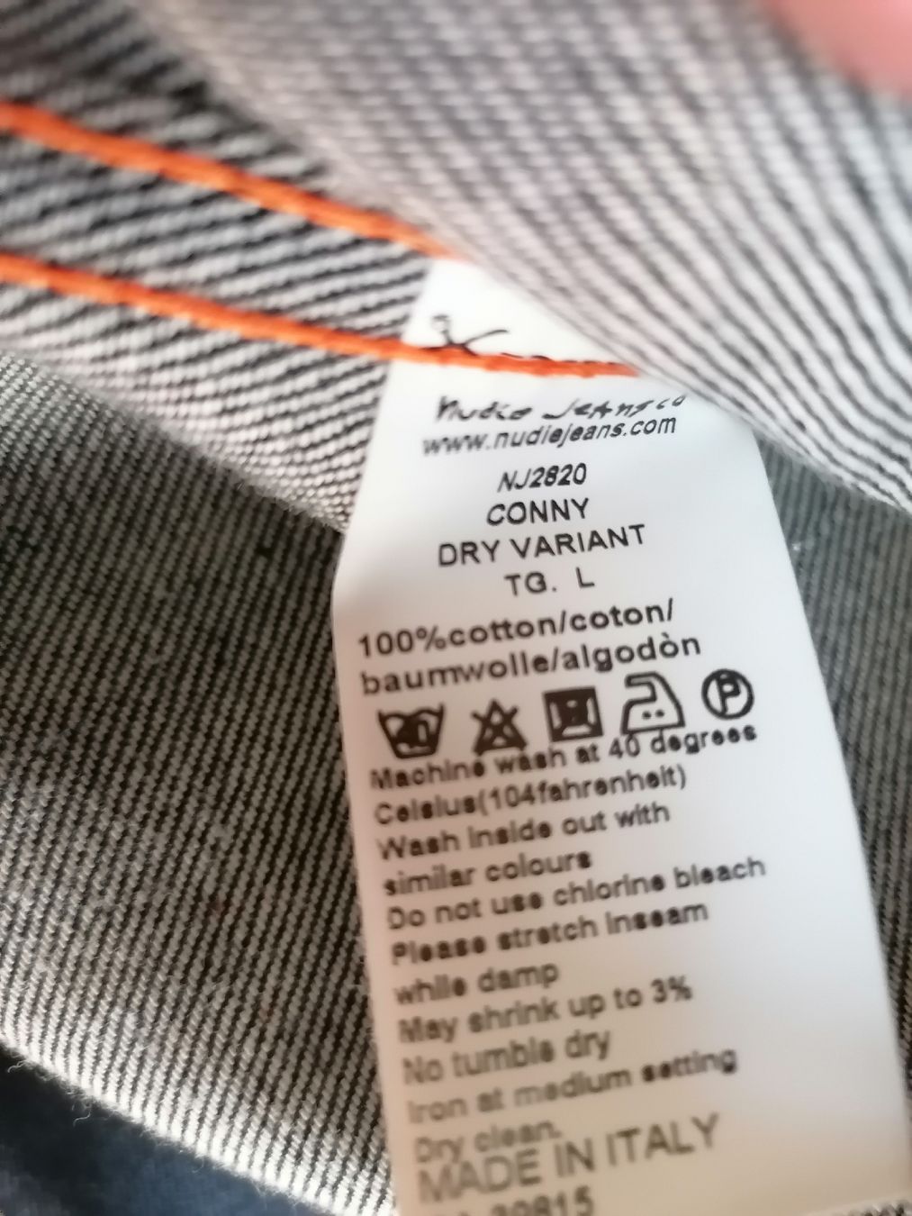 Nudie Giacche: Nudie Jeans Conny Jacke L – Usato da Zuerich venduto da Culoshaker 2