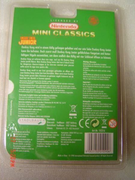 game&watch Console: Nintendo Game & Watch Mini Classics Donkey Kong Junior 1998 – Nuovo e nell'imballaggio originale da Pambio Noranco venduto da Pol69 1