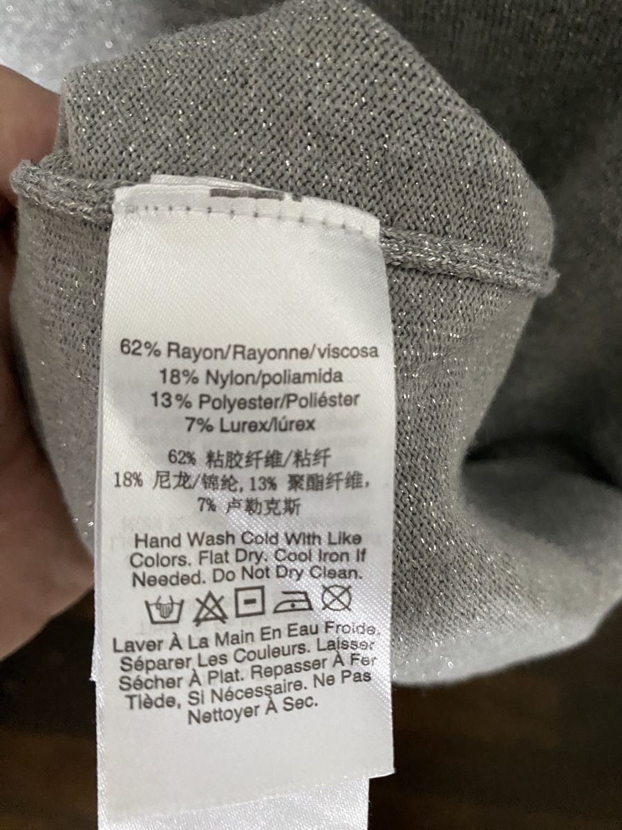 DKNY Maglioni & Felpe: DKNY Pullover silber Gr. XL – Usato da Horw venduto da bijou1986 3