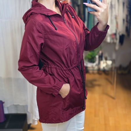 Primark Übergangsjacke Bordeaux Gr. S/M Leicht