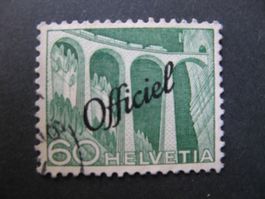 Verwaltungsmarke 74, gestempelt