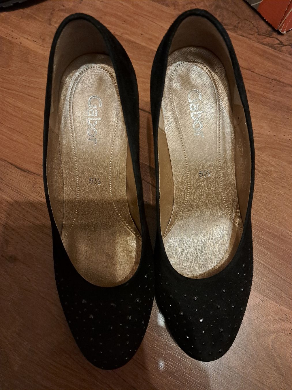 Damenschuhe: Gabor Schuhe mit Glitzer – Gebraucht aus Triesenberg von Anastasia26
