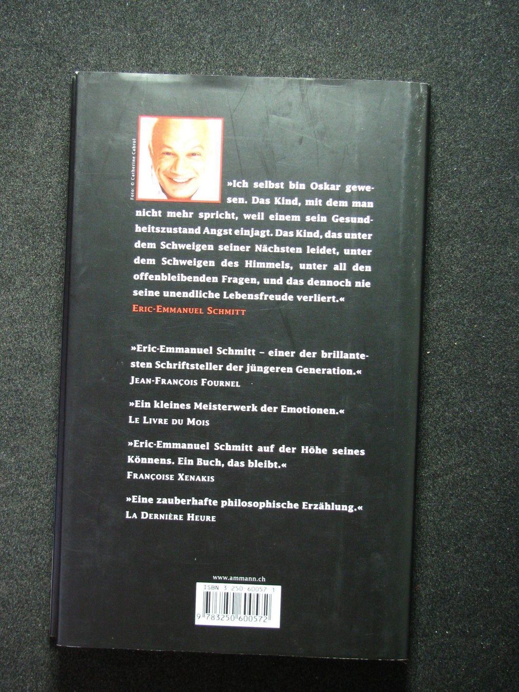 Libri: EricEmmanuel Schmitt  Oskar und die Dame in Rosa – Usato da Reitnau venduto da Zaomir 1