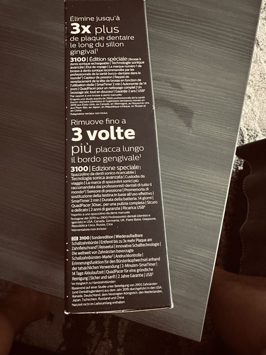 Philips Sonicare Zahnpflege: PhilipsSonicare 3100 – Neu und originalverpackt aus Dietikon von Akil03 2