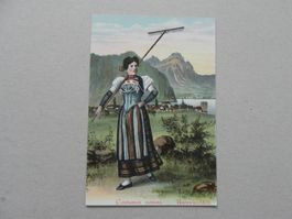 Karte Stansstad NW Unterwalden Tracht