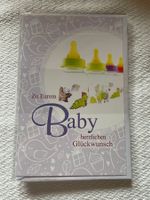 Geburt Baby Glückwünsche Karte Umschlag neutral