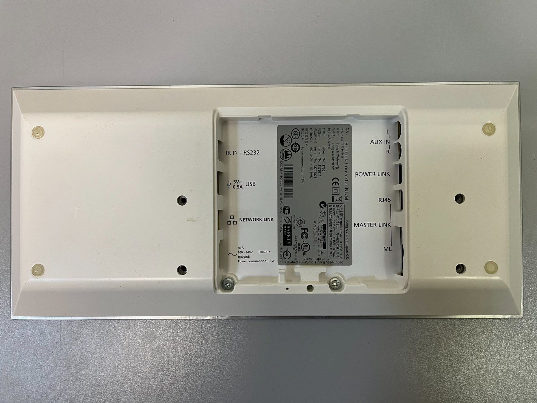 Bang & Olufsen Convertitori: Bang & Olufsen BeoLink Converter NL/ML – Usato da Hochdorf venduto da av-electronics 6