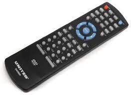 UNITED DVD Fernbedienung