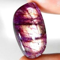 Labradorit 21,1 ct IF Rosé Violett Freiform