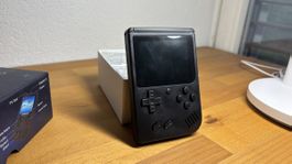 Retro FC Handheld Konsole 168 Spiele schwarz neuwertig