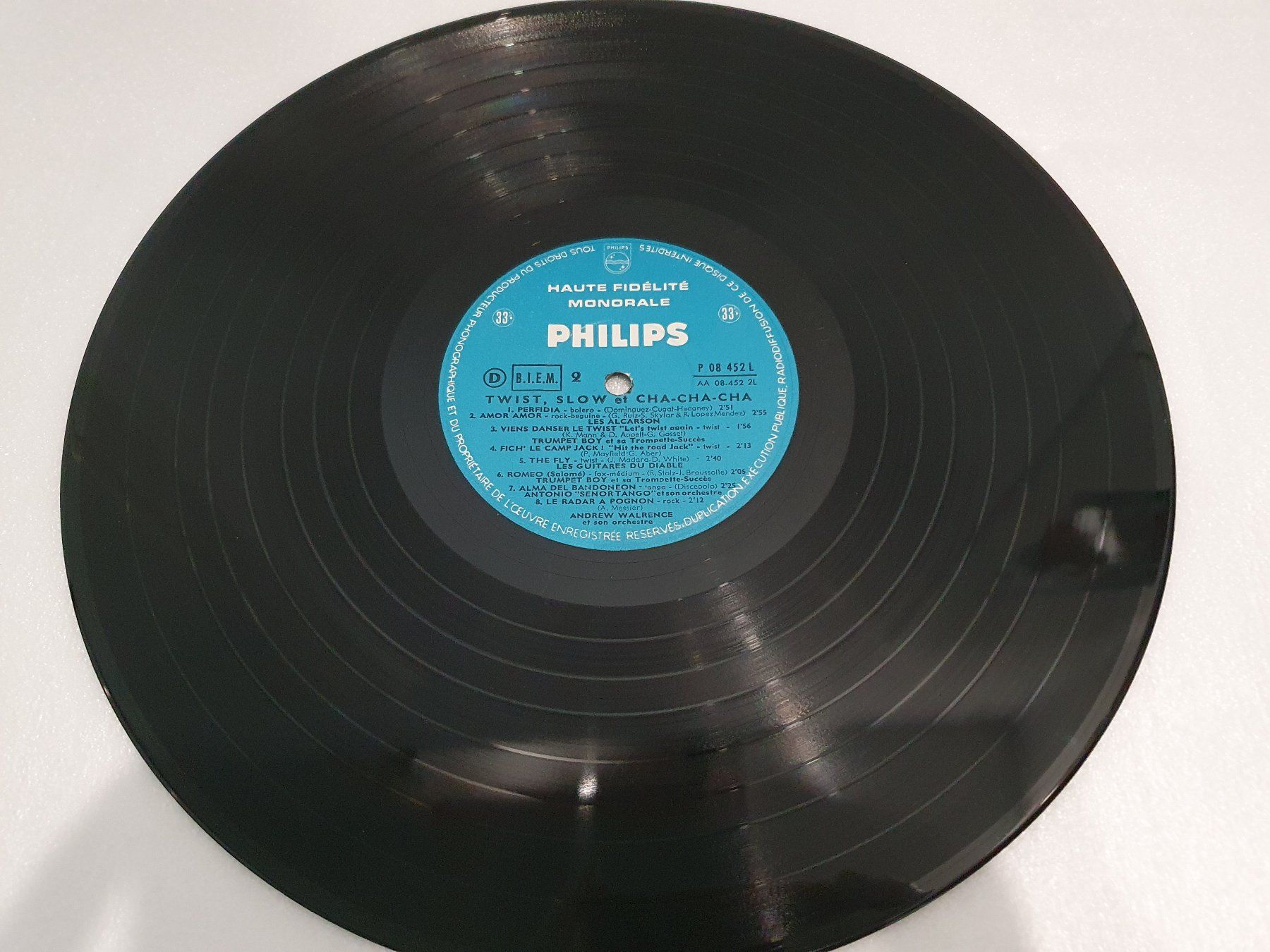 Dischi in vinile: Twist, Slow Et Cha-Cha-Cha – Usato da Uster venduto da Vinyl-Leidenschaft 4