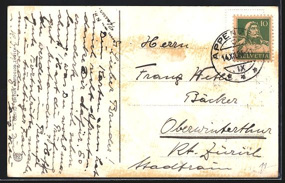 Cartes postales: Appenzell, Kollegium St. Antonius mit bl – D'occasion à Berlin par bartko-reher 1