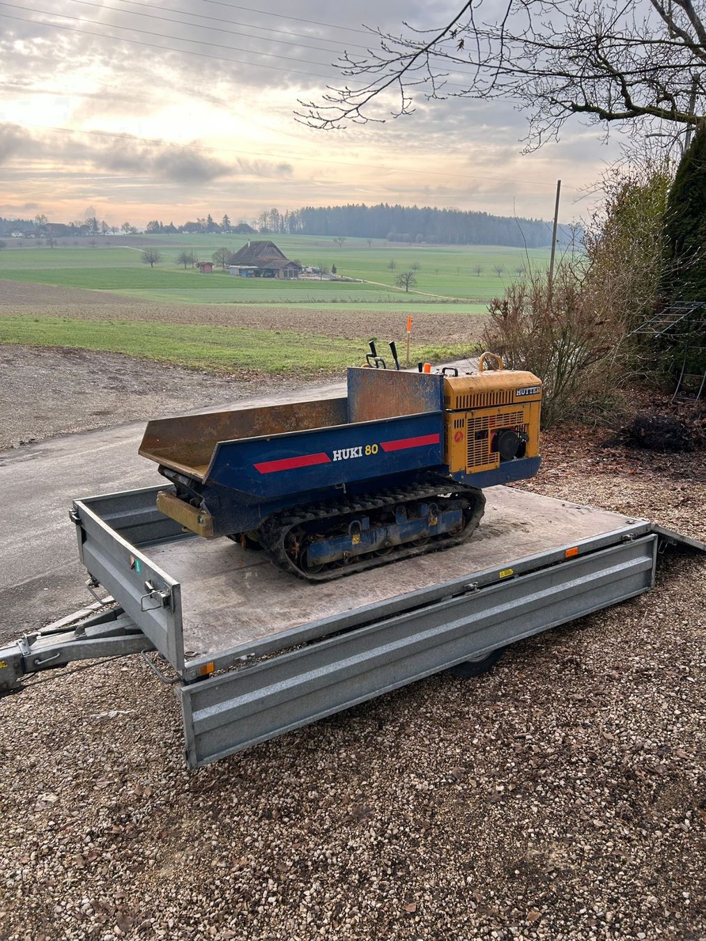 Camions-bennes: Raupendumper Huki80 – D'occasion à Lotzwil par Eggi76