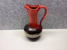 Lava Vase 70 er Jahre Keramik Ceramic Space Age Blumenvase