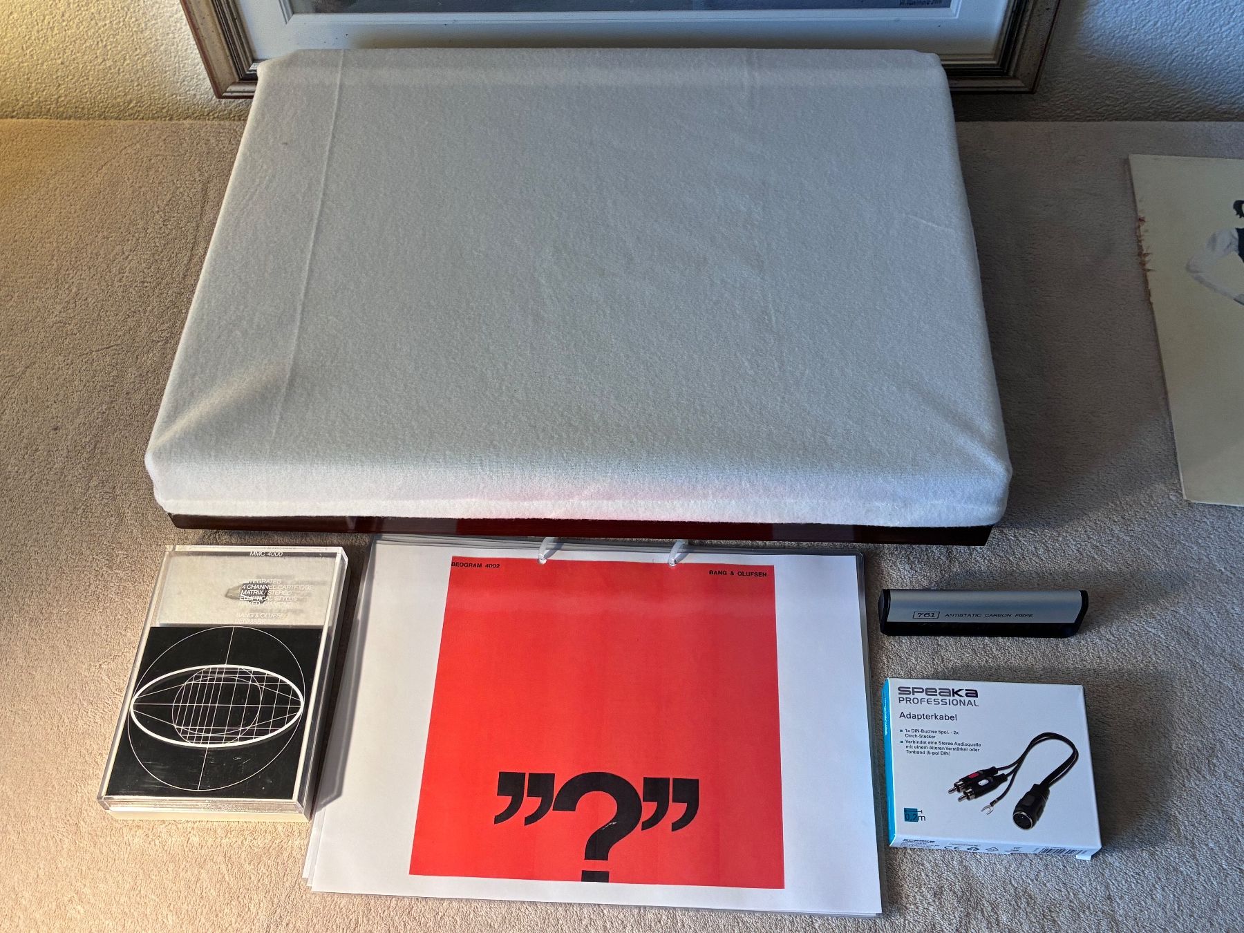 Bang & Olufsen Giradischi: Bang & Olufsen Beogram 4002 . – Usato da Zürich venduto da HiFiAtelier 7