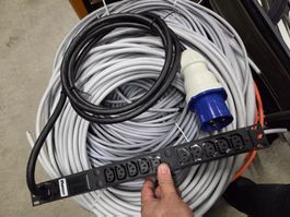 Panduit PDU RACK Steckdosenleiste mit CEE Stecker 10xC13