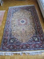 Teppich Lahore Kashan - Gold  139 x 224 cm Handgeknüpft