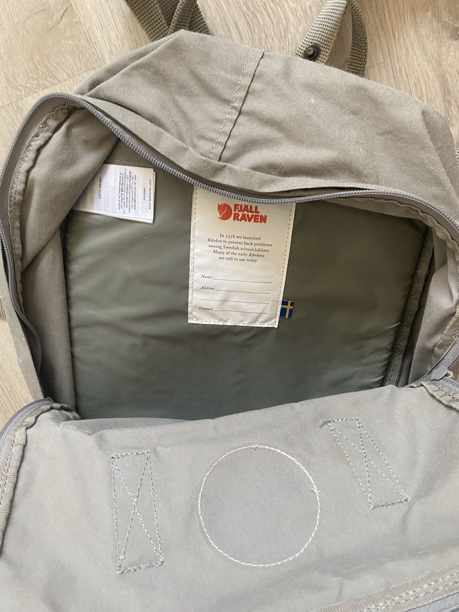 Fjällräven Zaini: Fjällräven Rucksack grau – Nuovo (secondo la descrizione) da Villmergen venduto da cel_88c6 1