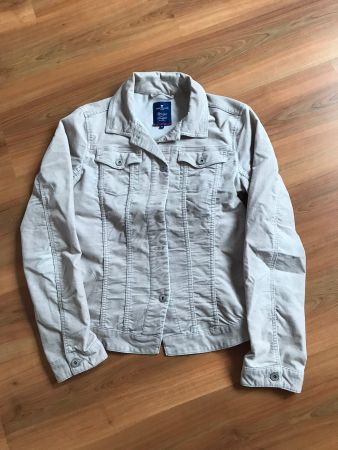 Jeansjacke beige