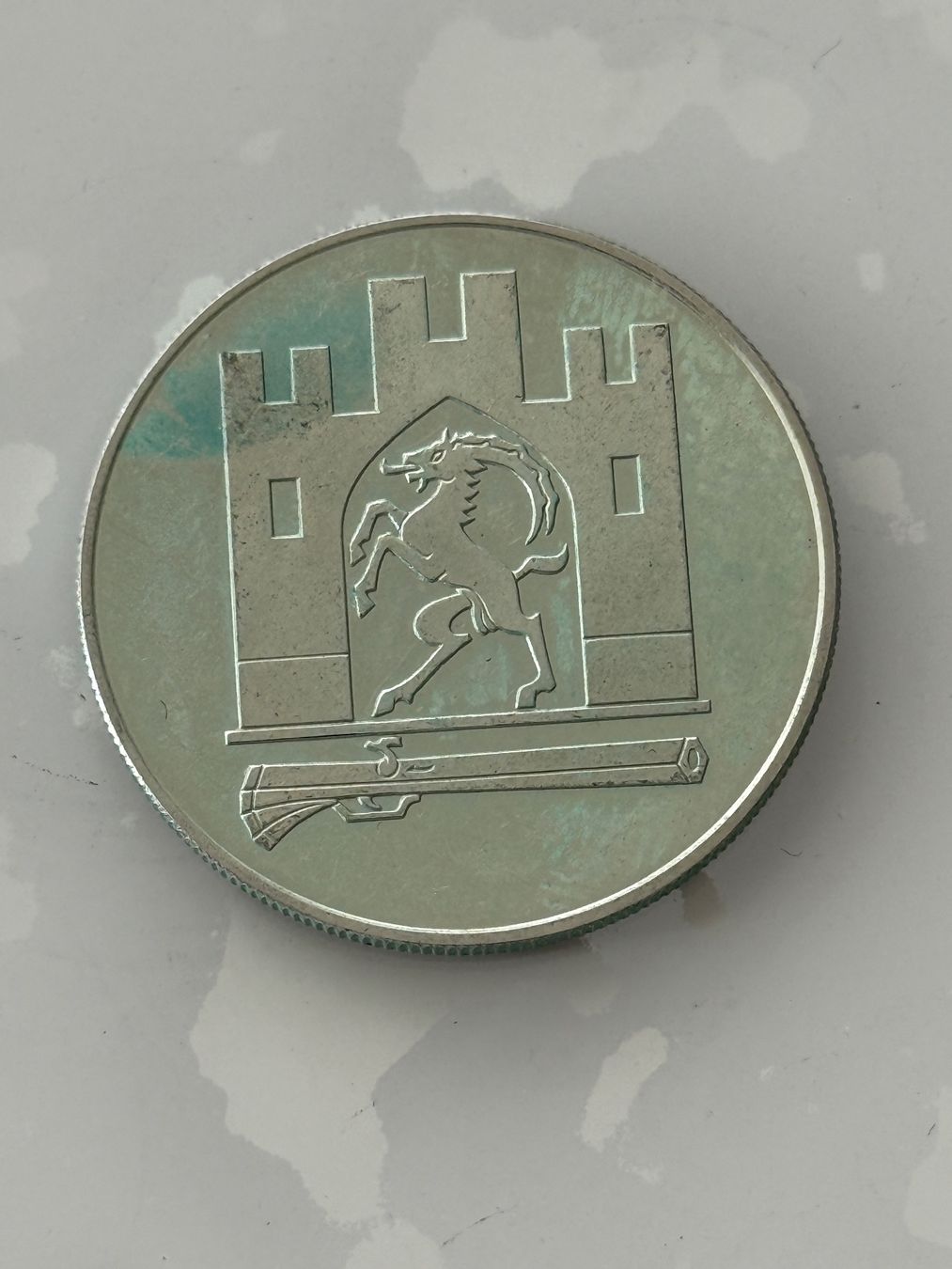 Medaglie: Schweizer Silbermedaille  Chur 1967 – Usato da Wallisellen venduto da SWISS_SILVER1 1
