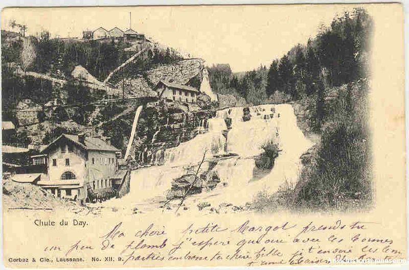 Cartoline postali: Chut du Day + 1903 – Usato da Emmenbrücke venduto da teestube