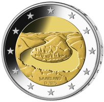 Germany -  2 Euros (Bundesländer II - "Saarland") 2025 UNC