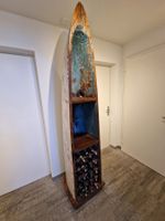 Altes Boot Regal aus Teak - TOP Zustand Shabby Chic