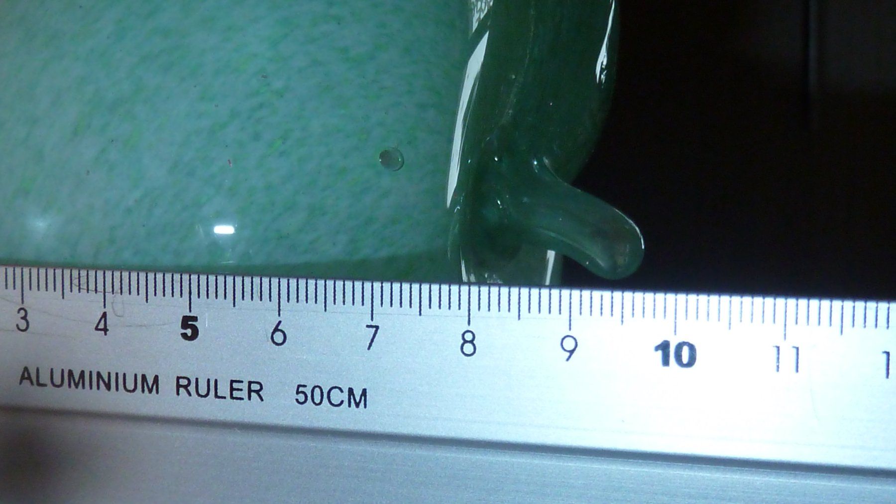 Bicchieri: Schönes schweres Glas, Apfel – Usato da Siebnen venduto da GluckPilz5684 4