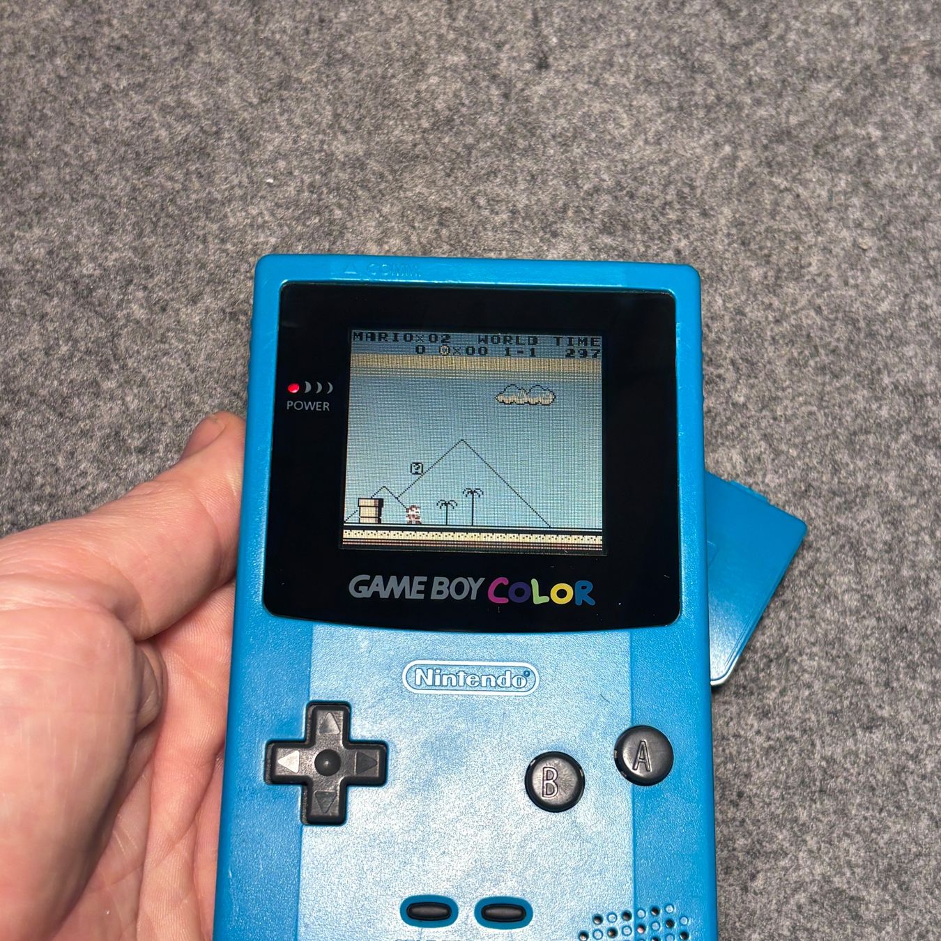 Nintendo Konsolen: Gameboy Color Türkis + Super Mario – Gebraucht aus Mollis von GamingCorner 3