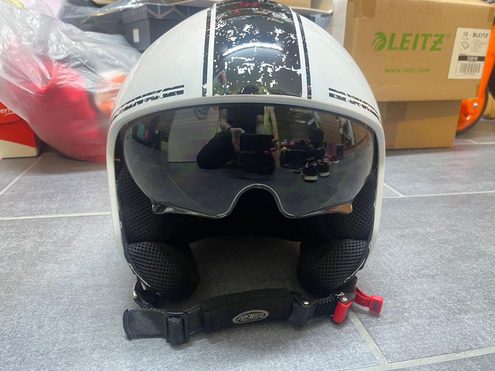 Motorradhelm Jethelm | Kaufen Auf Ricardo