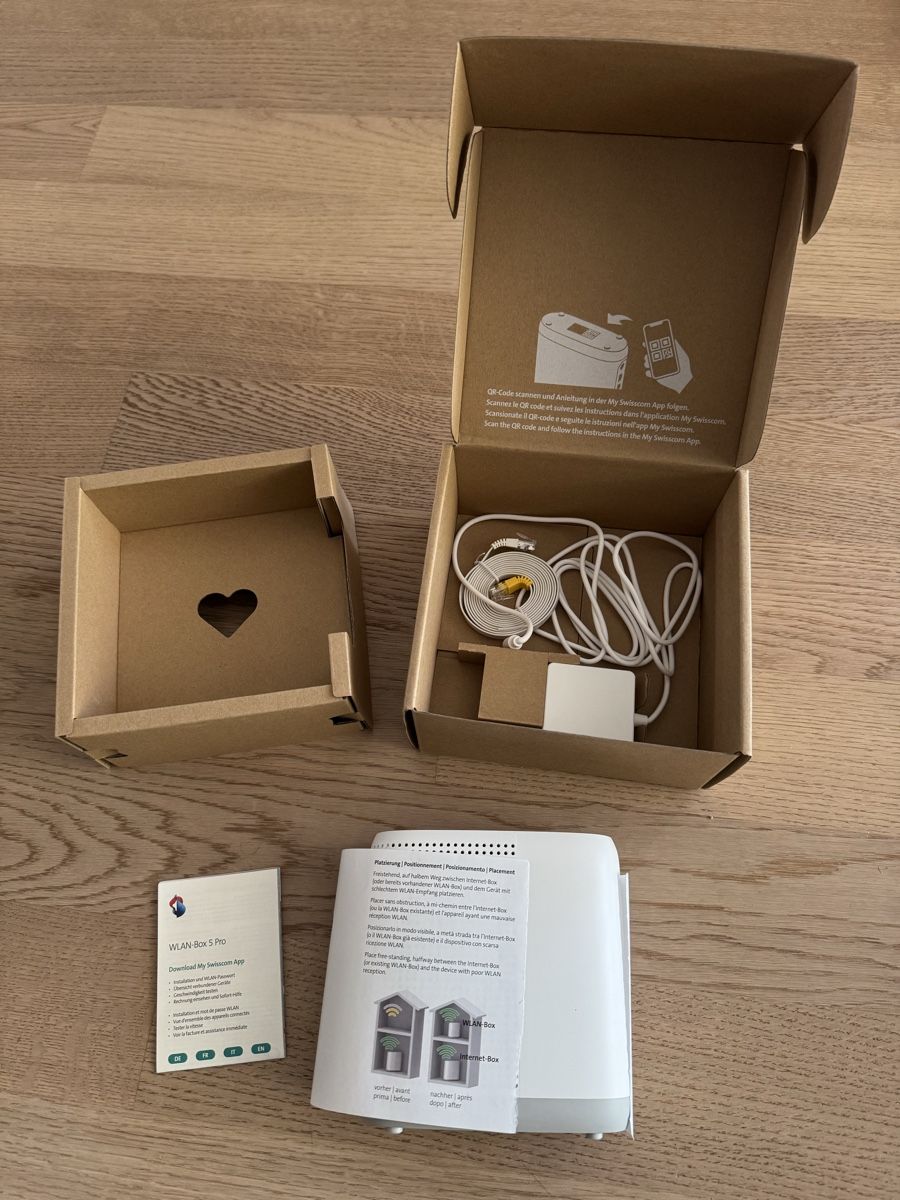 Swisscom WiFi: Swisscom Wlan Box 5 Pro – Nuovo (secondo la descrizione) da Belp venduto da Mundial