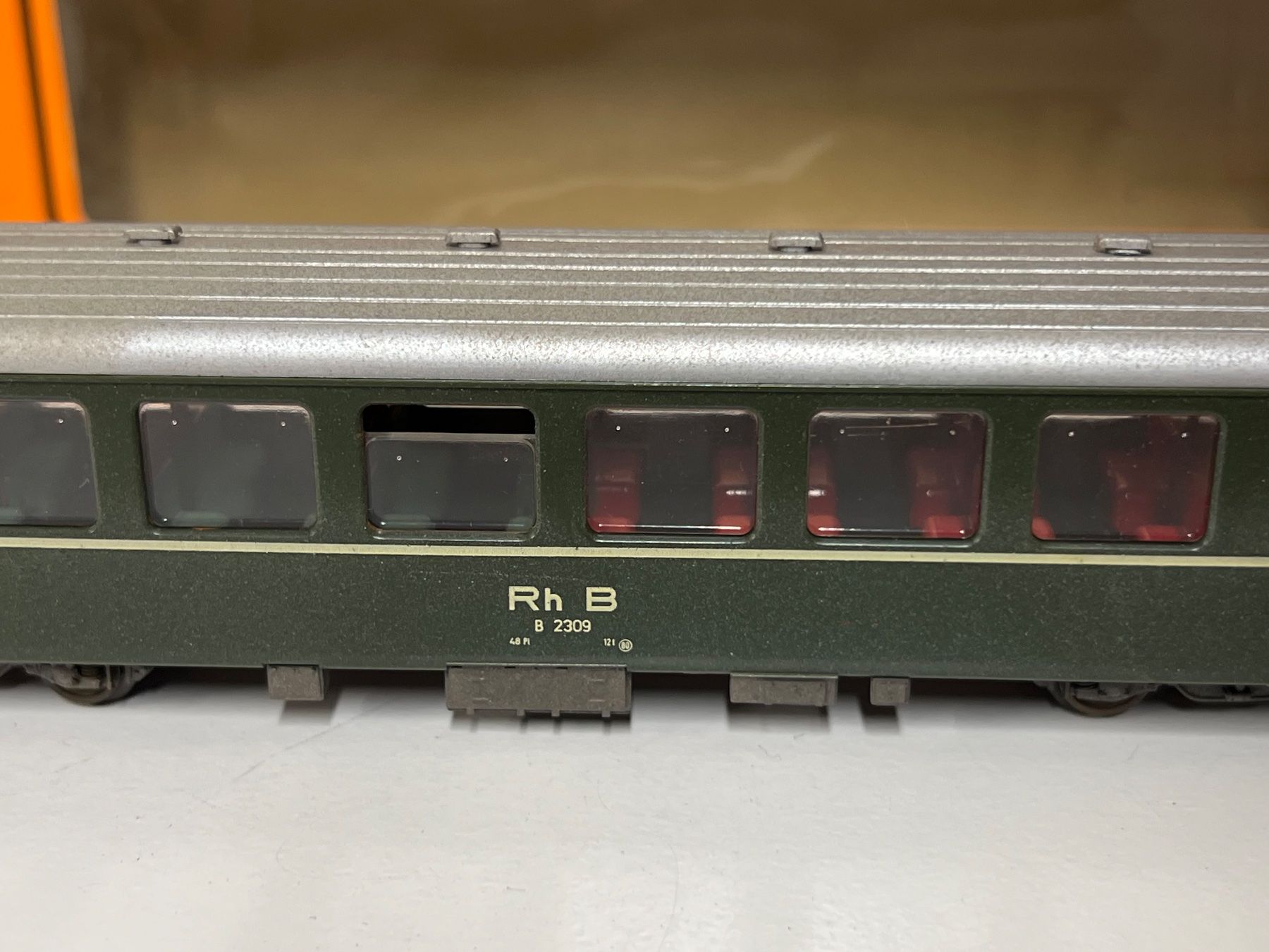 Bemo Modellini di ferrovie: Bemo B 2309 RhB H0m – Usato da Neuenhof venduto da ludovicco 2