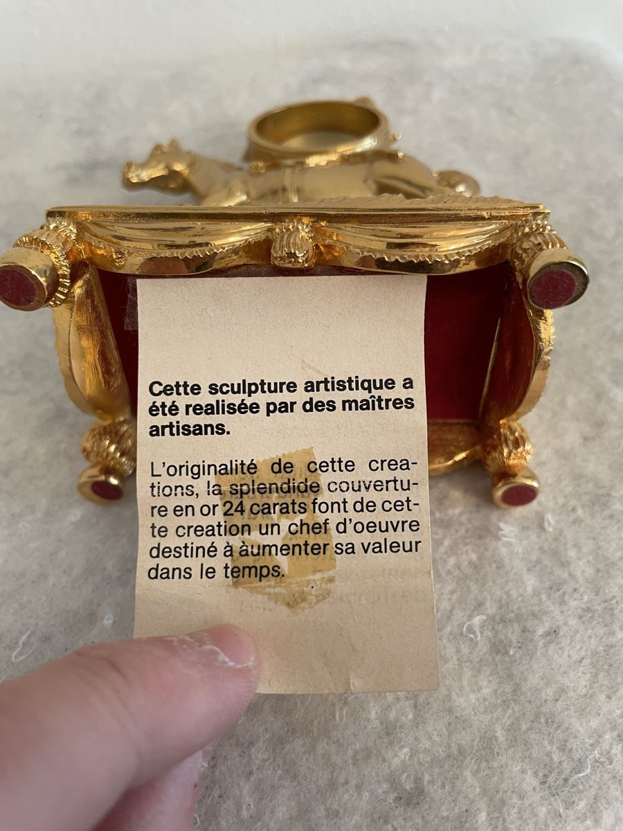 Orologi da terra & Orologi da parete: Horloge cheval plaqué or - décoration – Usato da Tramelan venduto da Wmstra 6