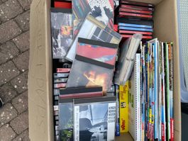 Grosses CD, DVD, Spiel und Buch Sortiment zu ersteigern!