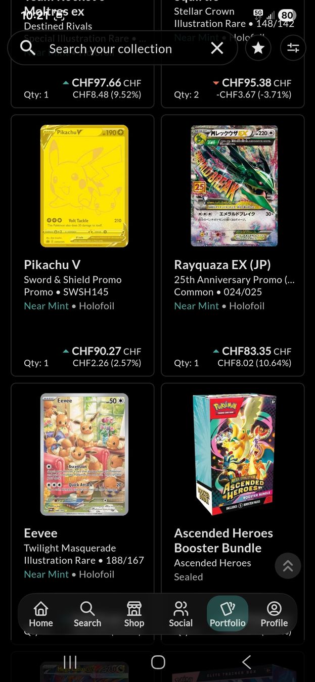 Pokémon Carte collezionabili: Grosse Pokemonsammlung EN/De – Usato da Steffisburg venduto da MyTick 5