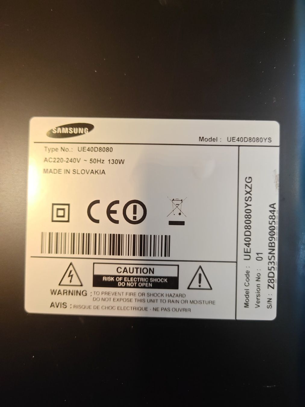 Samsung Fernseher: Smart TV Samsung 40 pouce – Gebraucht aus Sion von Bang-OlufsenSion 2