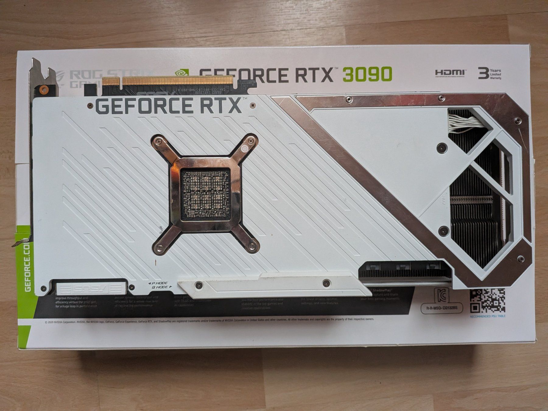 MSI Schede grafiche: ASUS ROG STRIX RTX 3090 GAMING WHITE OC – Usato da Yvonand venduto da pak_2tqz 1